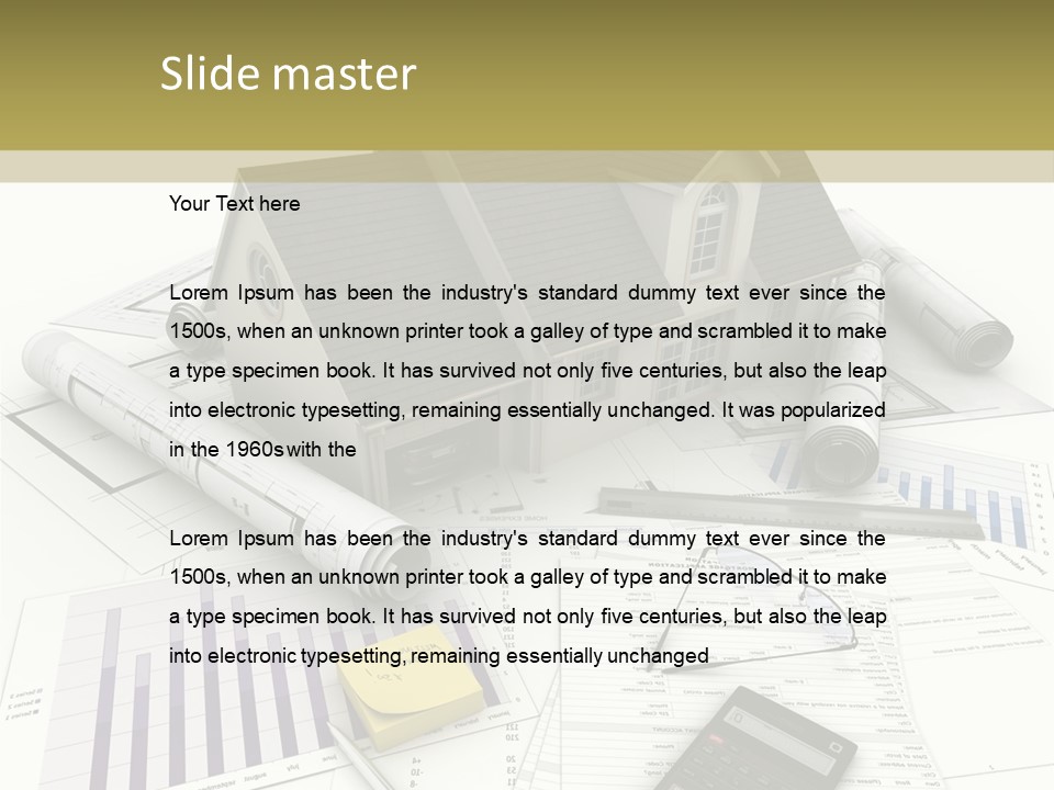 Home Loan Buy Signing PowerPoint Template