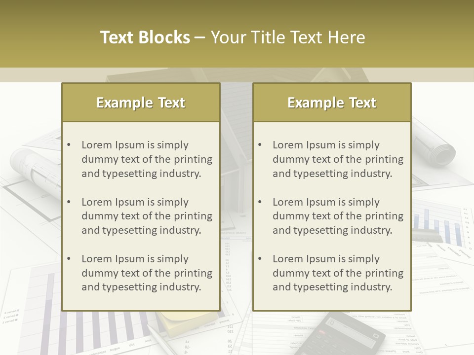 Home Loan Buy Signing PowerPoint Template