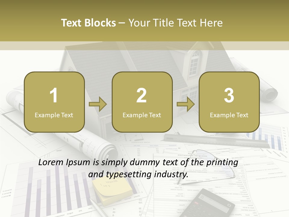 Home Loan Buy Signing PowerPoint Template