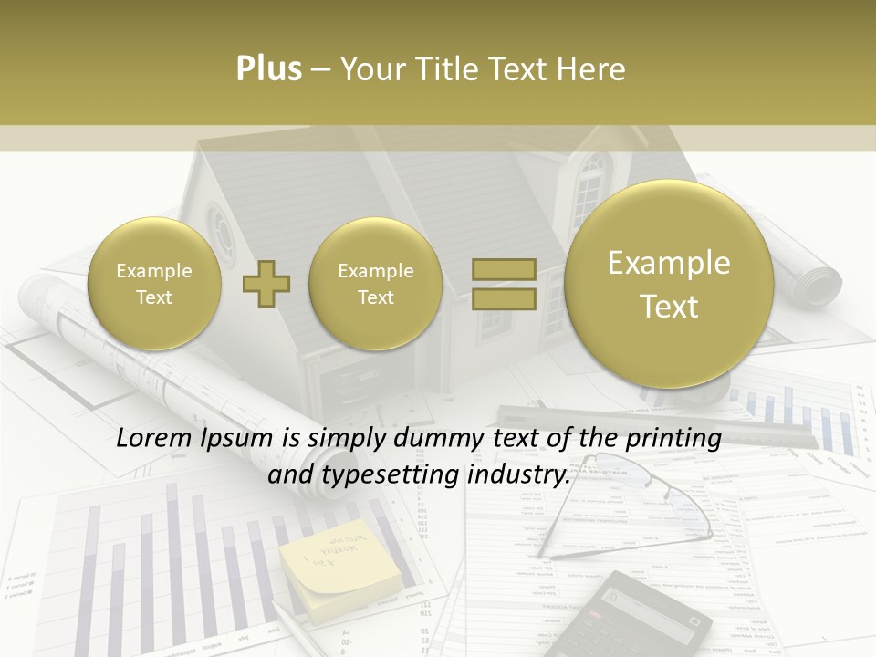 Home Loan Buy Signing PowerPoint Template