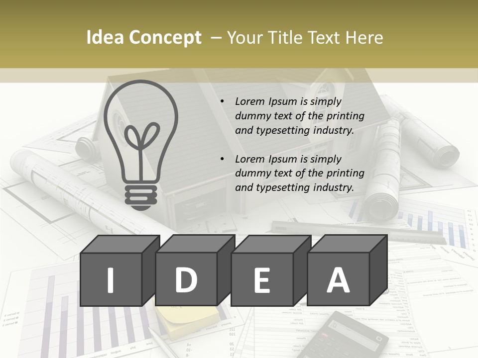 Home Loan Buy Signing PowerPoint Template