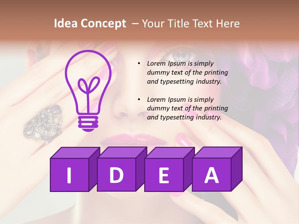 Colour Cute Bright PowerPoint Template