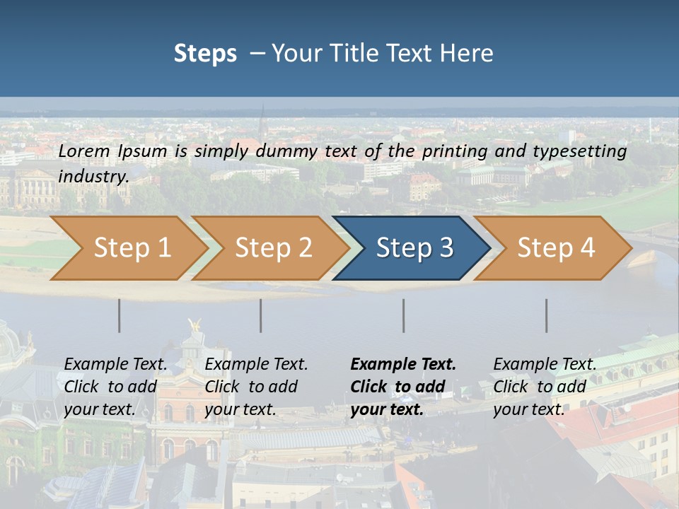 Summer Sky Day PowerPoint Template