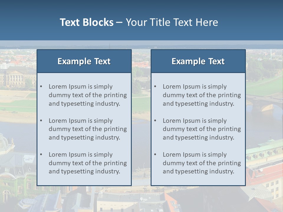 Summer Sky Day PowerPoint Template