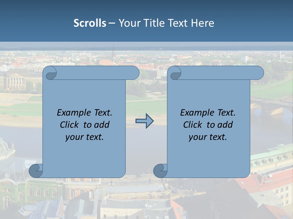 Summer Sky Day PowerPoint Template