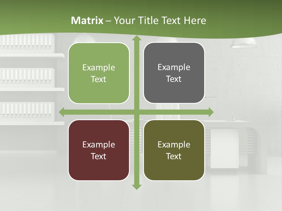 Armchair Panel Comfortable PowerPoint Template