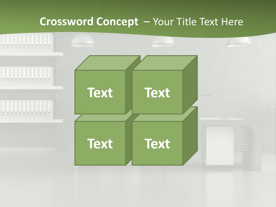 Armchair Panel Comfortable PowerPoint Template