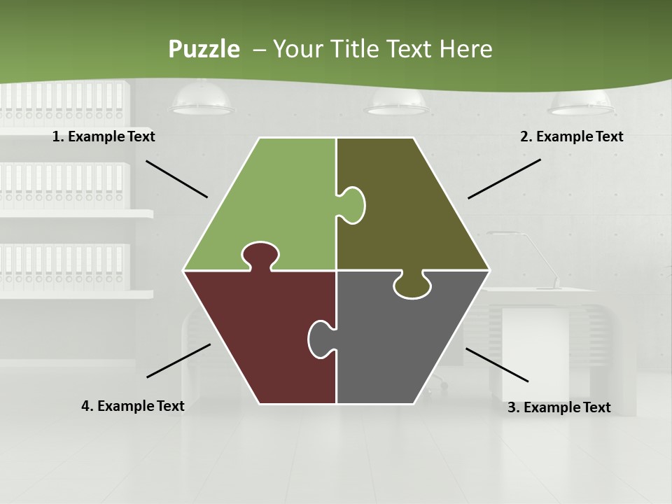 Armchair Panel Comfortable PowerPoint Template