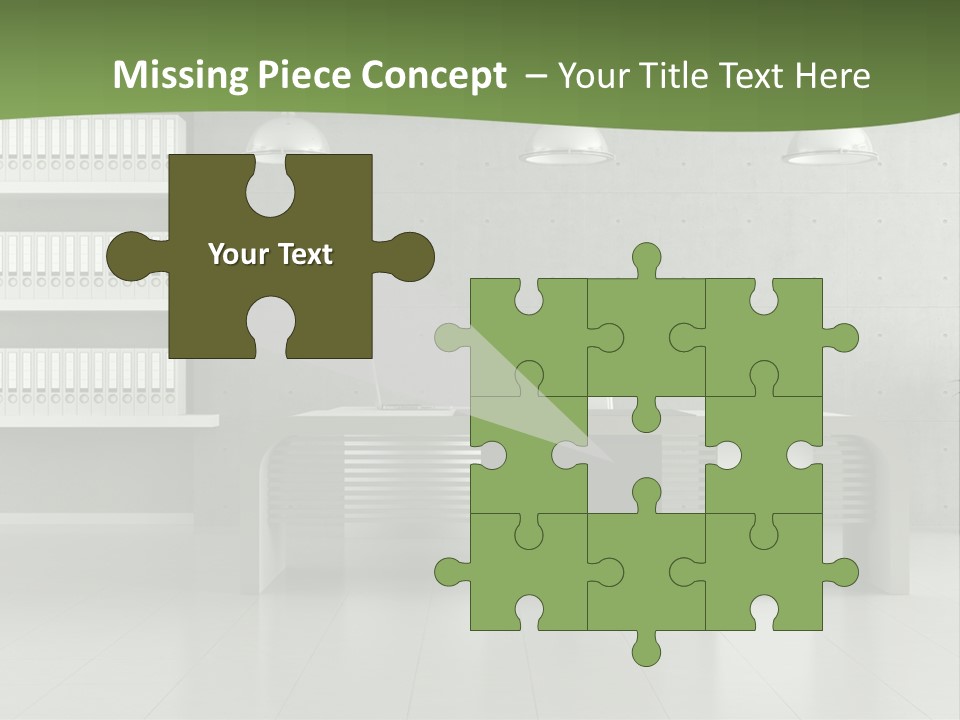 Armchair Panel Comfortable PowerPoint Template