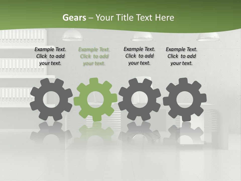 Armchair Panel Comfortable PowerPoint Template