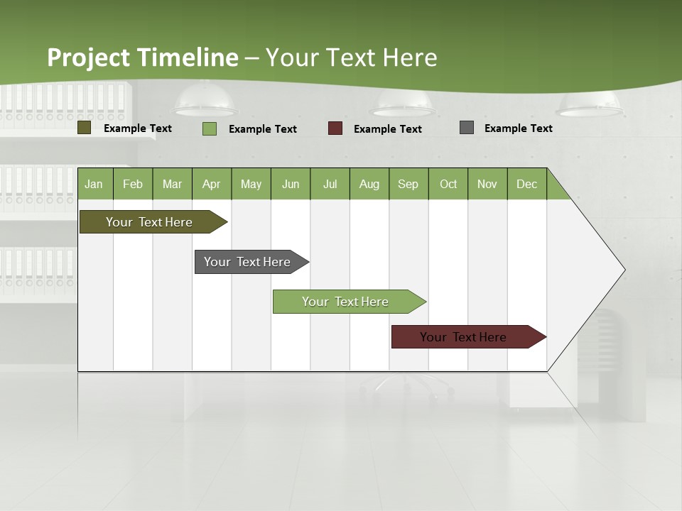 Armchair Panel Comfortable PowerPoint Template