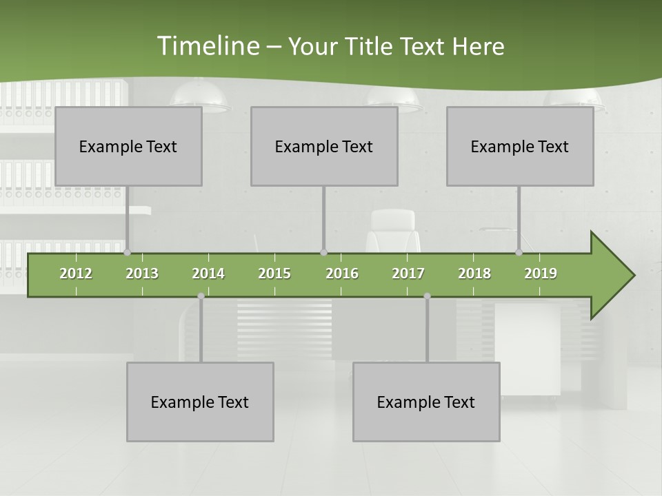 Armchair Panel Comfortable PowerPoint Template