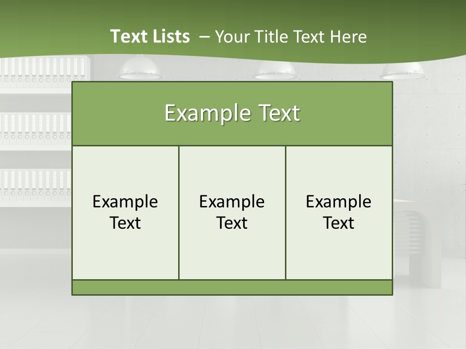 Armchair Panel Comfortable PowerPoint Template