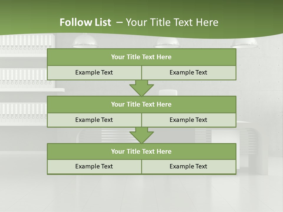 Armchair Panel Comfortable PowerPoint Template