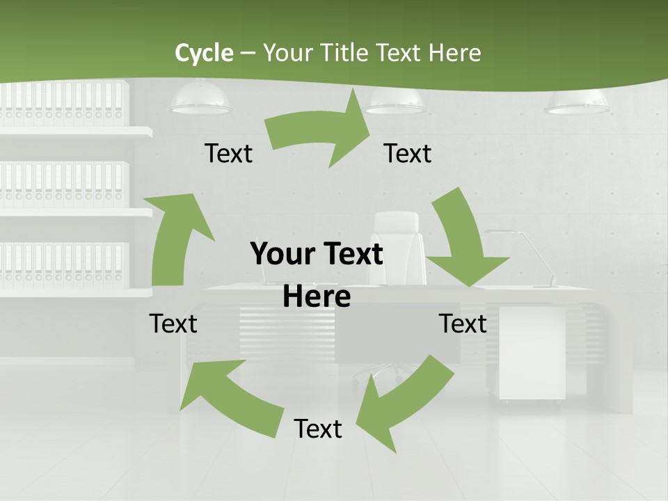 Armchair Panel Comfortable PowerPoint Template