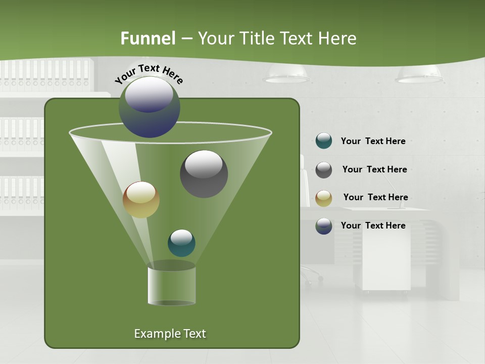 Armchair Panel Comfortable PowerPoint Template