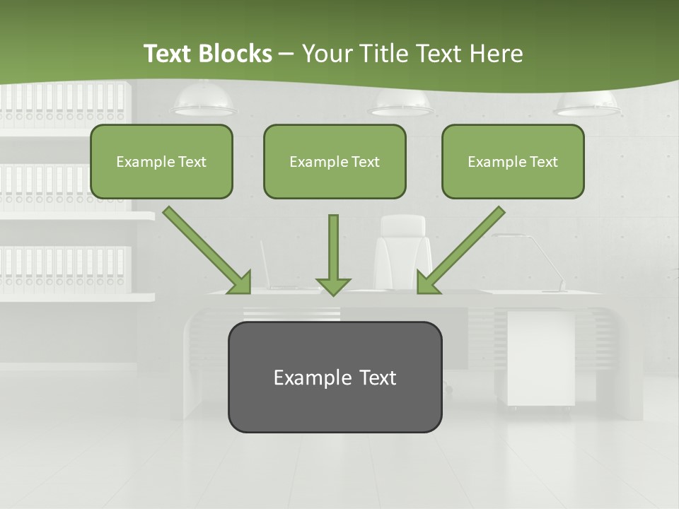 Armchair Panel Comfortable PowerPoint Template