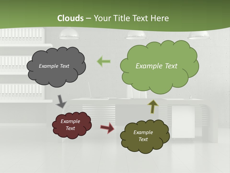 Armchair Panel Comfortable PowerPoint Template