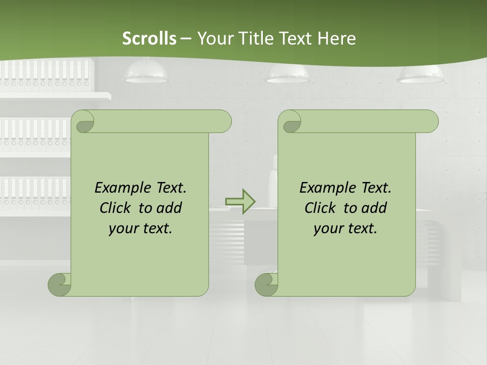 Armchair Panel Comfortable PowerPoint Template