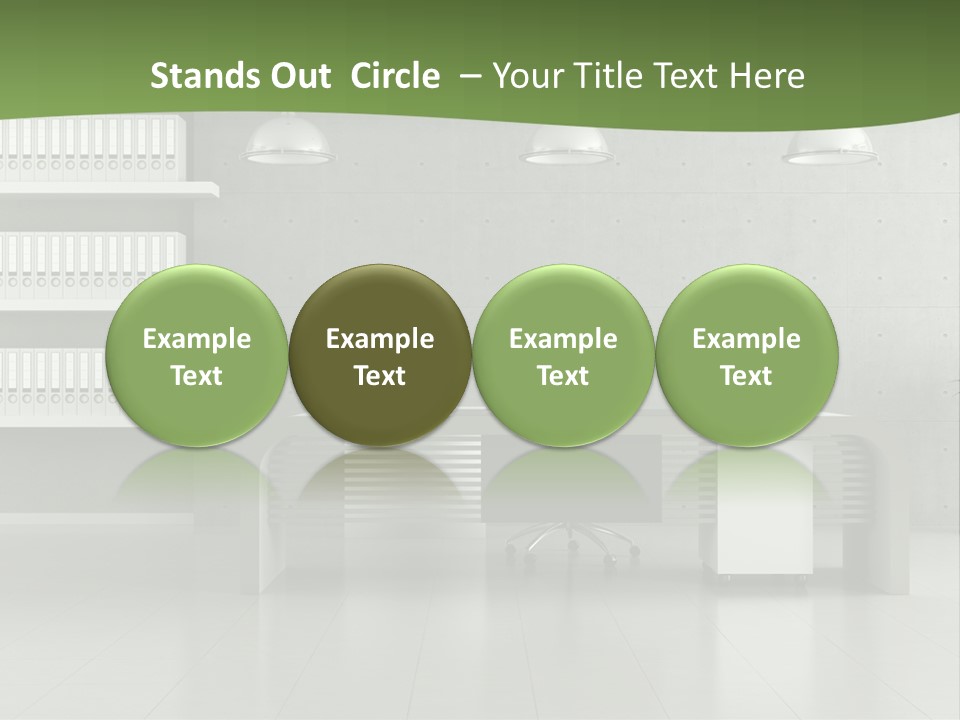 Armchair Panel Comfortable PowerPoint Template