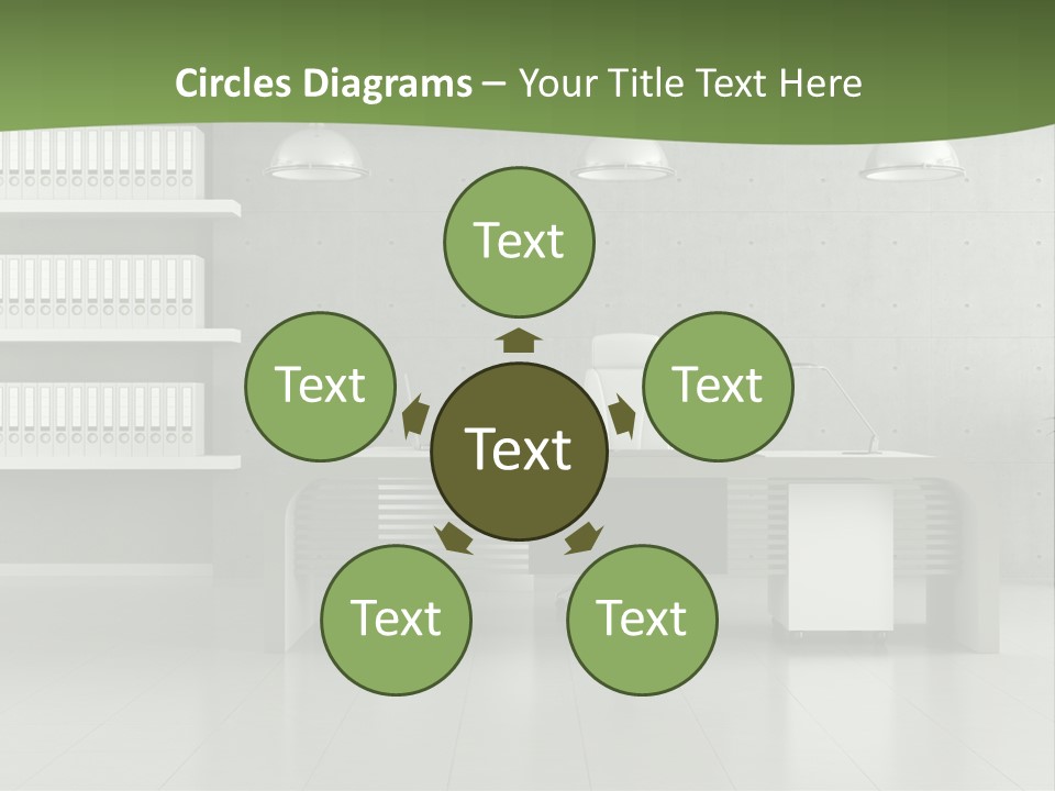 Armchair Panel Comfortable PowerPoint Template