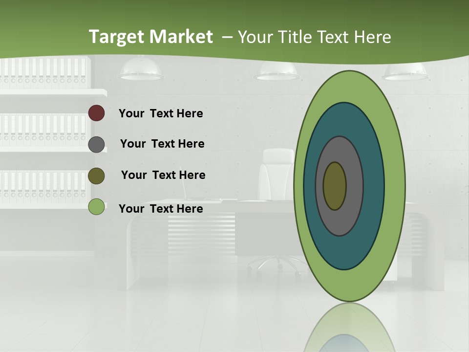 Armchair Panel Comfortable PowerPoint Template
