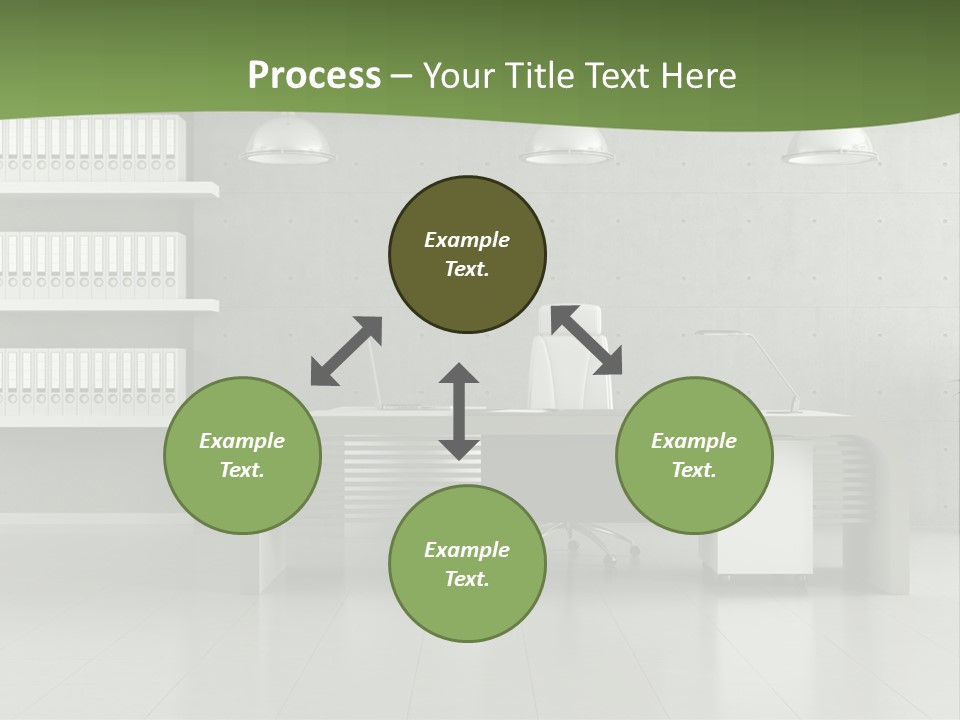 Armchair Panel Comfortable PowerPoint Template