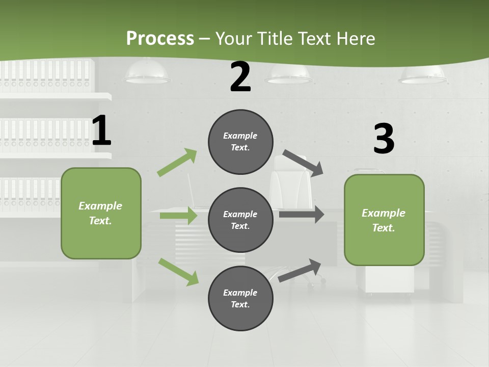 Armchair Panel Comfortable PowerPoint Template