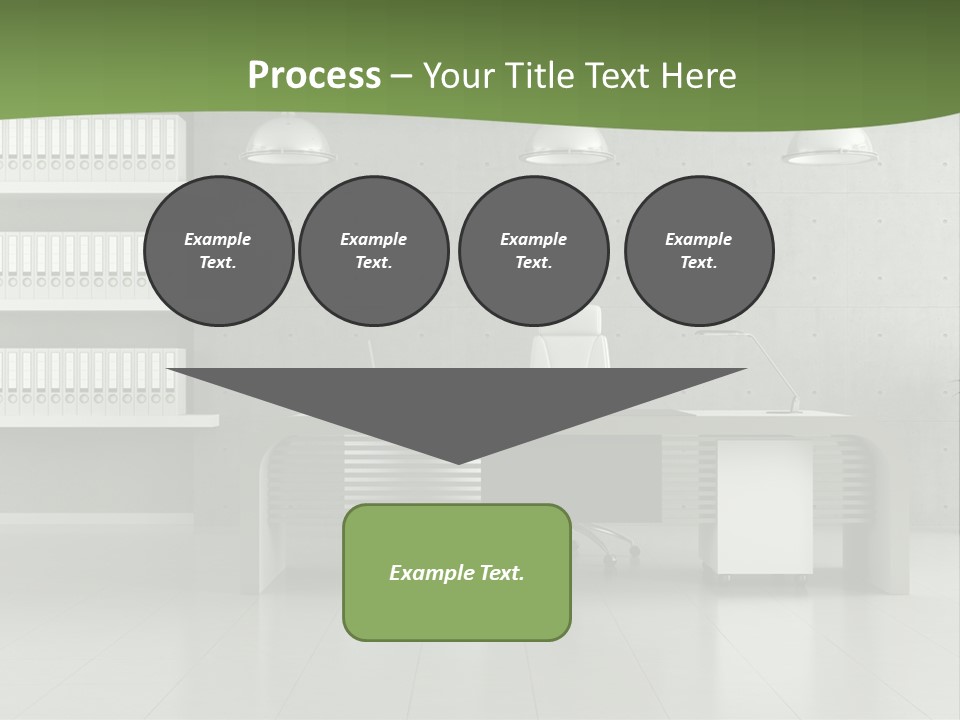 Armchair Panel Comfortable PowerPoint Template