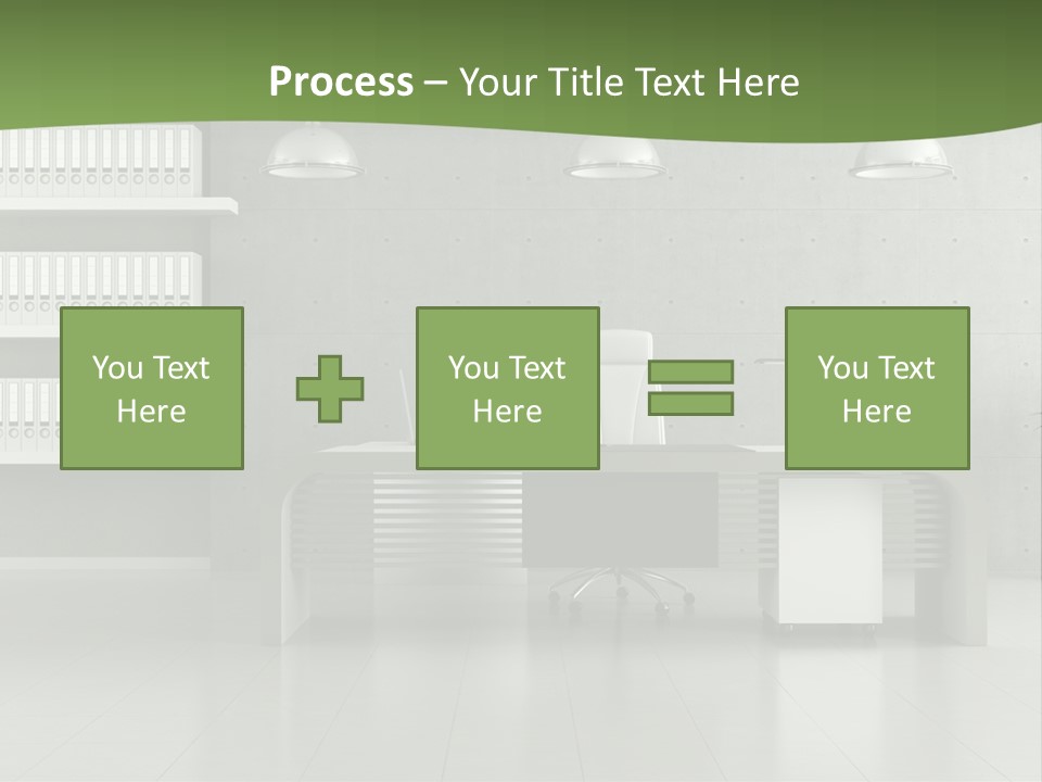 Armchair Panel Comfortable PowerPoint Template