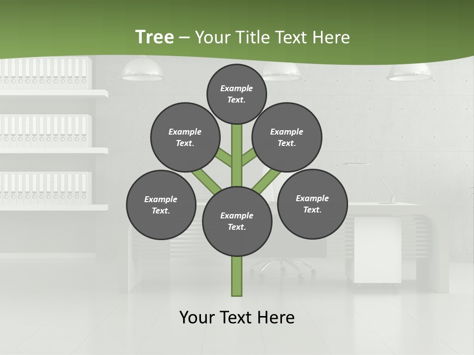 Armchair Panel Comfortable PowerPoint Template