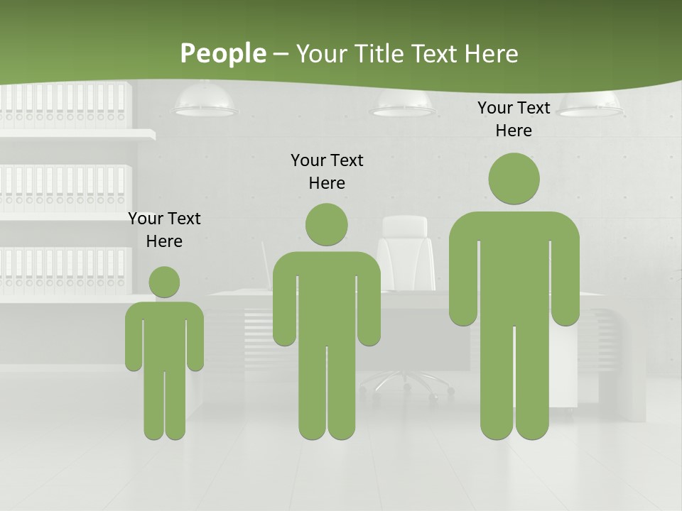 Armchair Panel Comfortable PowerPoint Template