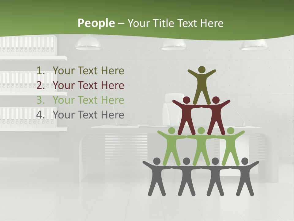 Armchair Panel Comfortable PowerPoint Template