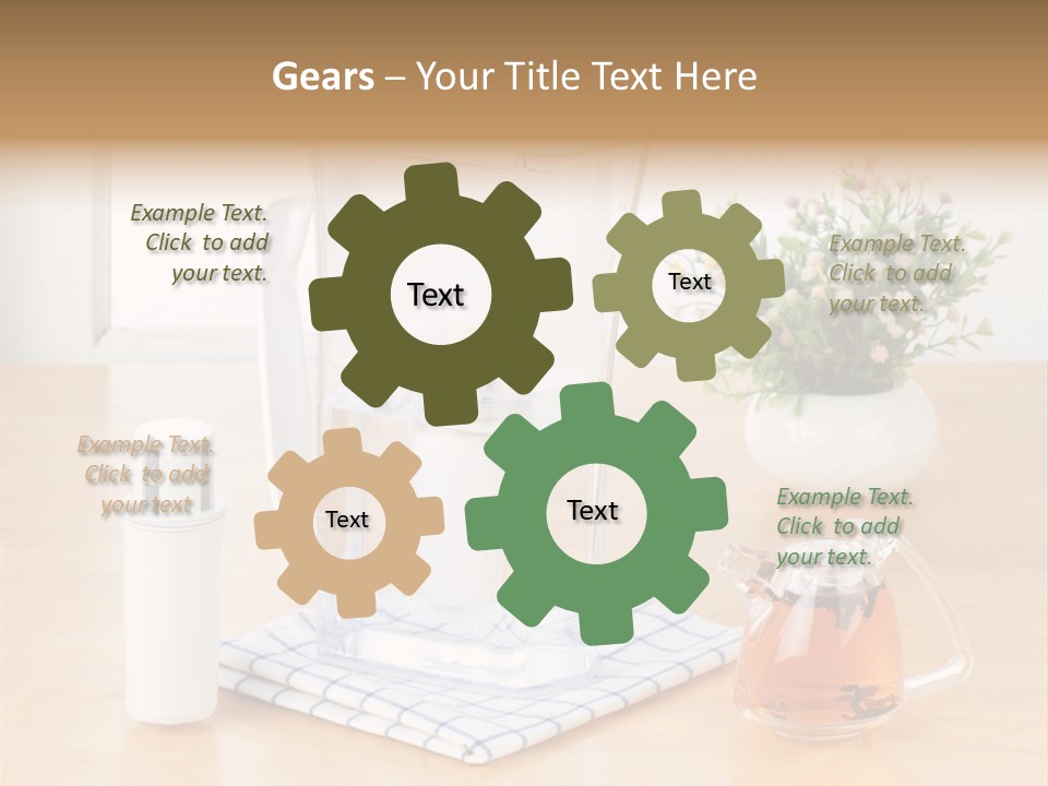 Water Ecology Purified PowerPoint Template