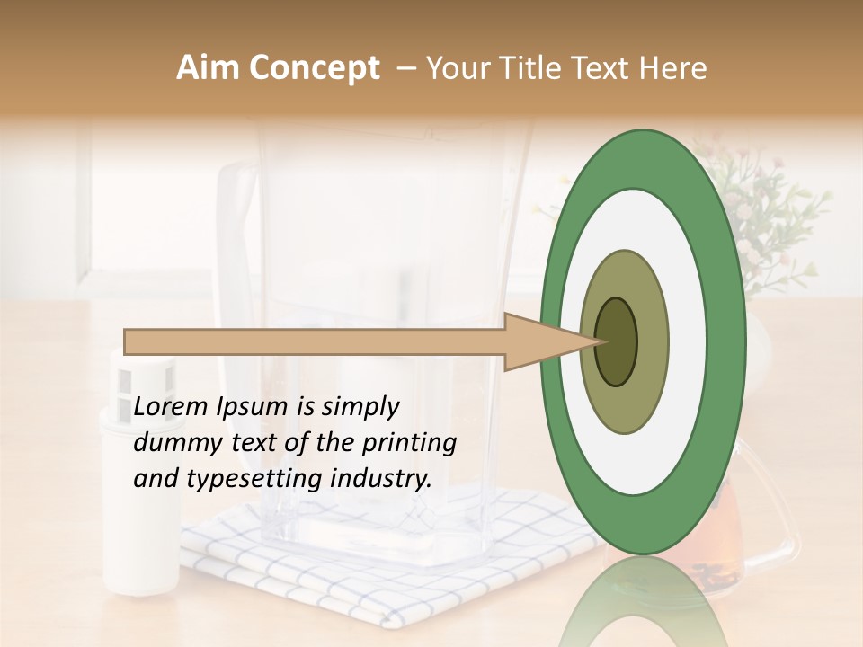 Water Ecology Purified PowerPoint Template