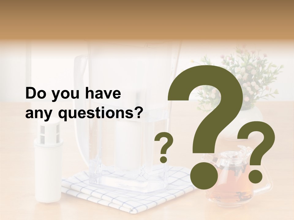 Water Ecology Purified PowerPoint Template