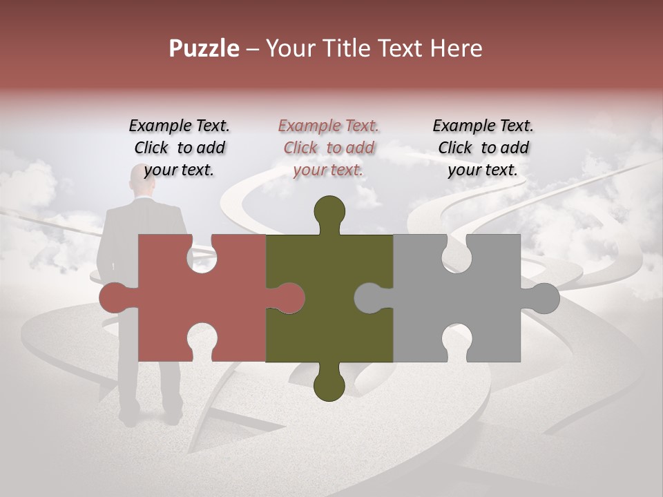 Think Improve Concept PowerPoint Template