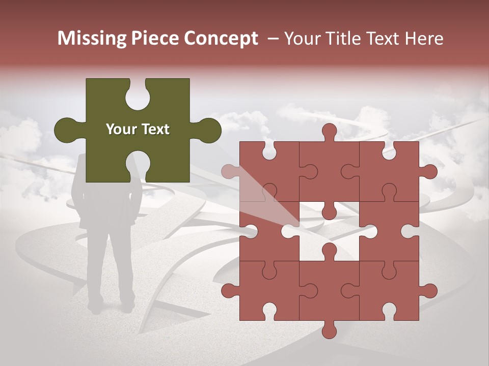 Think Improve Concept PowerPoint Template