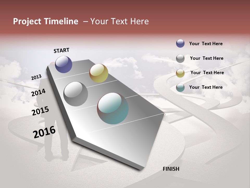Think Improve Concept PowerPoint Template