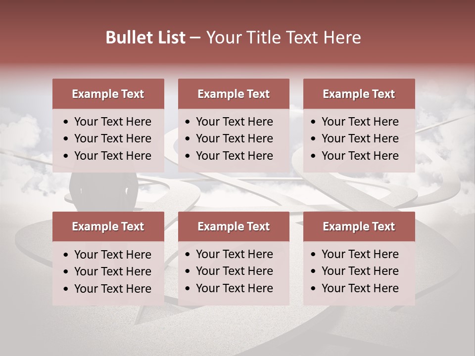 Think Improve Concept PowerPoint Template