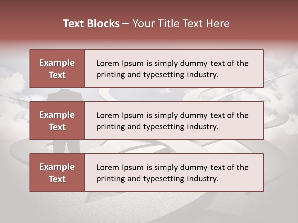 Think Improve Concept PowerPoint Template