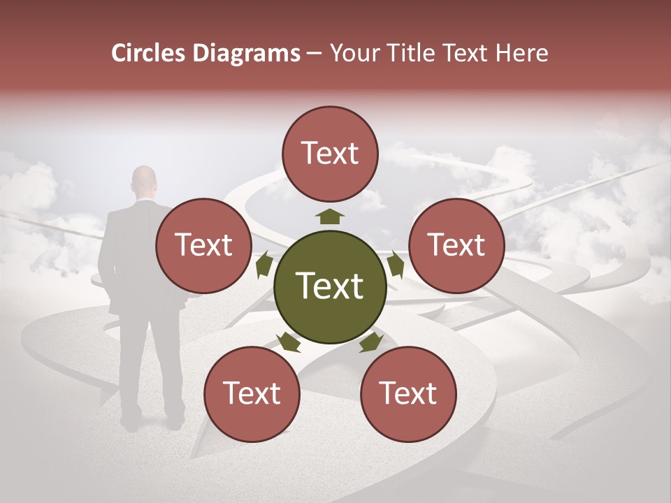 Think Improve Concept PowerPoint Template