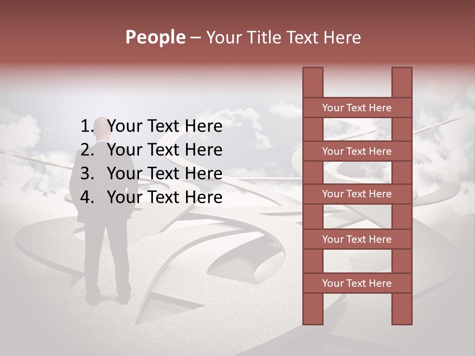 Think Improve Concept PowerPoint Template