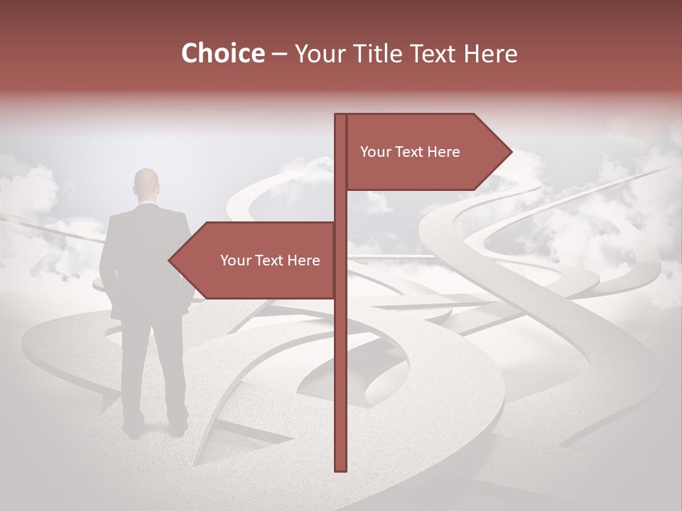 Think Improve Concept PowerPoint Template