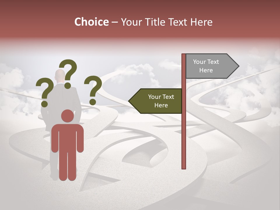 Think Improve Concept PowerPoint Template