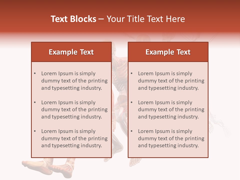 Skin Naked Structure PowerPoint Template