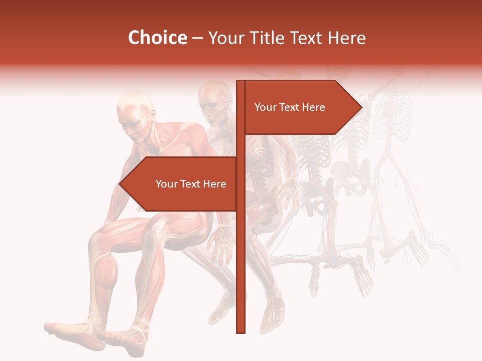 Skin Naked Structure PowerPoint Template