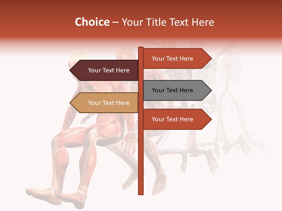 Skin Naked Structure PowerPoint Template