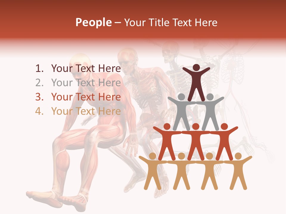 Skin Naked Structure PowerPoint Template