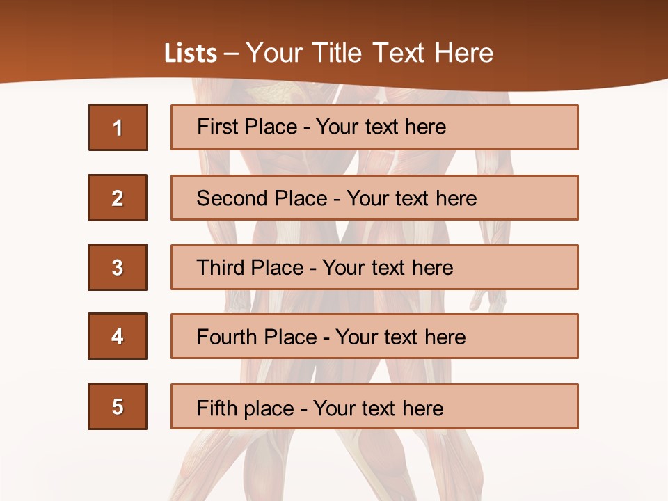 Human  Angle PowerPoint Template